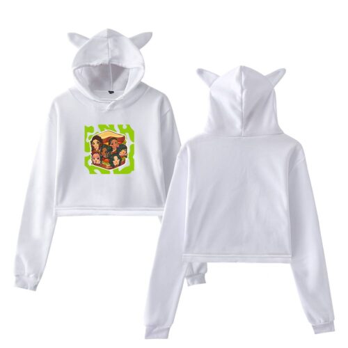 Katseye Cropped Hoodie #10