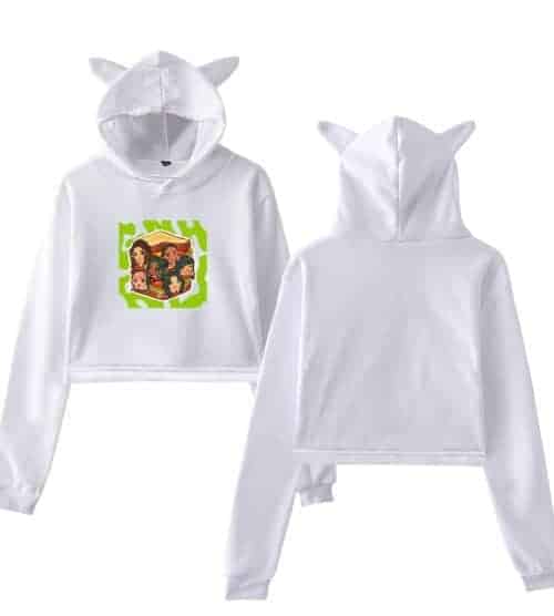 Katseye Cropped Hoodie #10