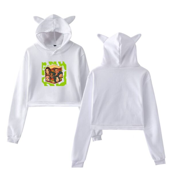 Katseye Cropped Hoodie #10