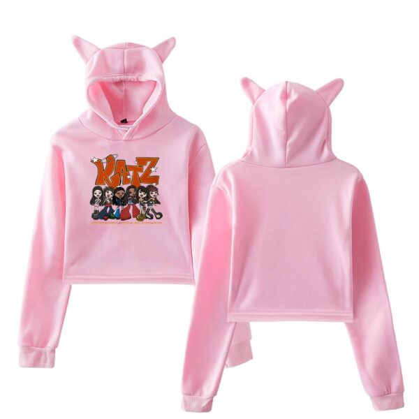 Katseye Cropped Hoodie #9 - Image 5