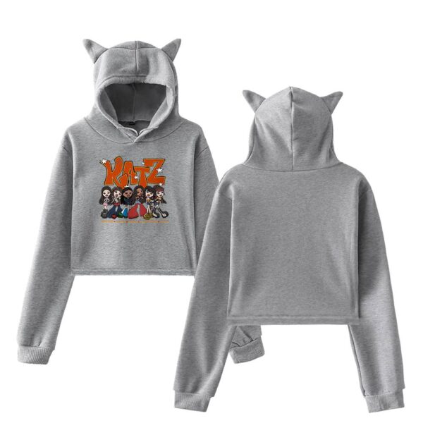 Katseye Cropped Hoodie #9 - Image 4