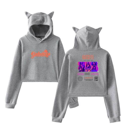 Katseye Cropped Hoodie #8