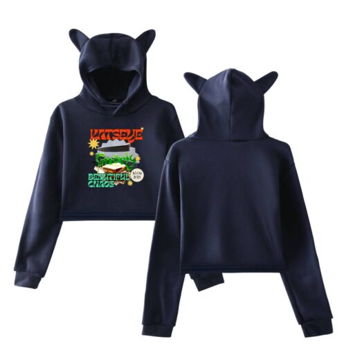 Katseye Cropped Hoodie #7