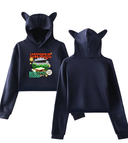 Katseye Cropped Hoodie #7