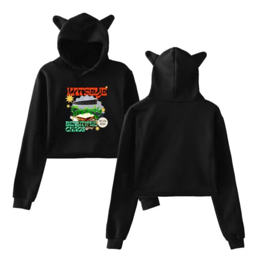 Katseye Cropped Hoodie #7