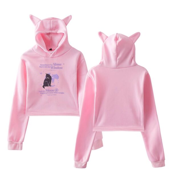 Katseye Cropped Hoodie #5 - Image 5