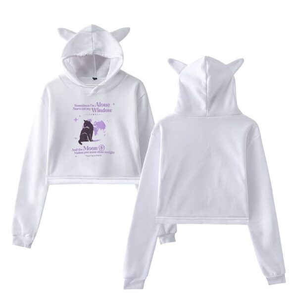 Katseye Cropped Hoodie #5 - Image 2