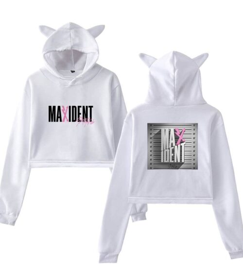 Stray Kids Maxident Cropped Hoodie #2