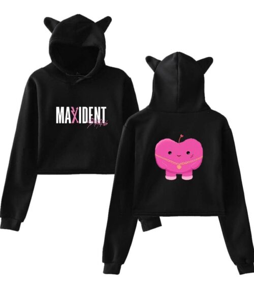 Stray Kids Maxident Cropped Hoodie #4