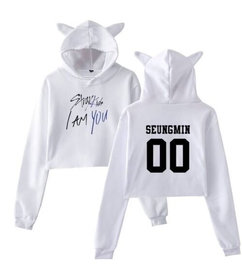 Stray Kids Cropped Hoodie #1