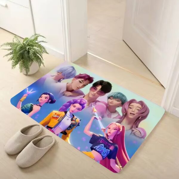 Kpop Demon Hunters Floor Mat - Image 2