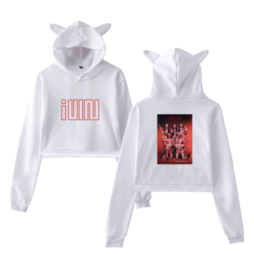 Gidle I Never Die Cropped Hoodie (G)I-DLE #1