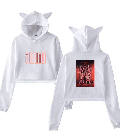 Gidle I Never Die Cropped Hoodie (G)I-DLE #1