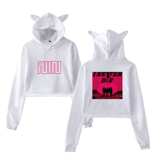 Gidle I Never Die Cropped Hoodie (G)I-DLE #2