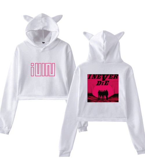Gidle I Never Die Cropped Hoodie (G)I-DLE #2