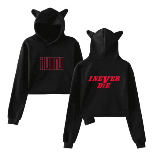 Gidle I Never Die Cropped Hoodie (G)I-DLE #3