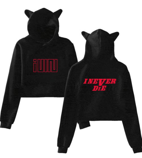 Gidle I Never Die Cropped Hoodie (G)I-DLE #3