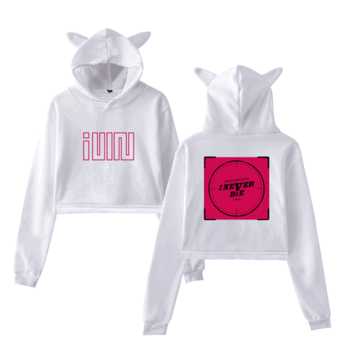 Gidle I Never Die Cropped Hoodie (G)I-DLE #4