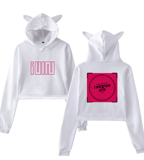 Gidle I Never Die Cropped Hoodie (G)I-DLE #4