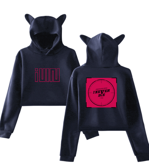 Gidle I Never Die Cropped Hoodie (G)I-DLE #4
