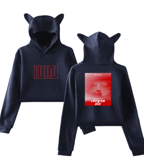 Gidle I Never Die Cropped Hoodie (G)I-DLE #5