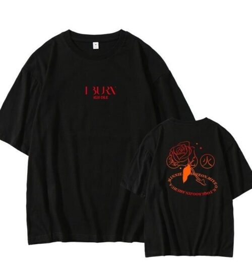 Gidle I Burn Hoodie + T-Shirt Pack