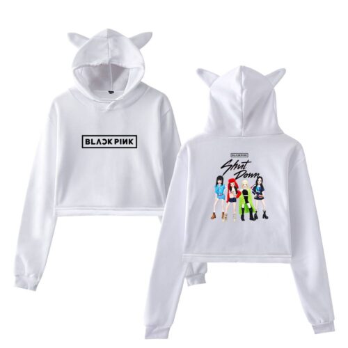 Blackpink Zepeto Cropped Hoodie #1