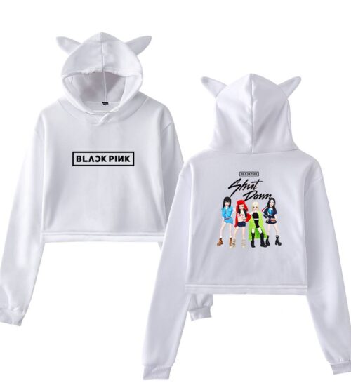 Blackpink Zepeto Cropped Hoodie #1