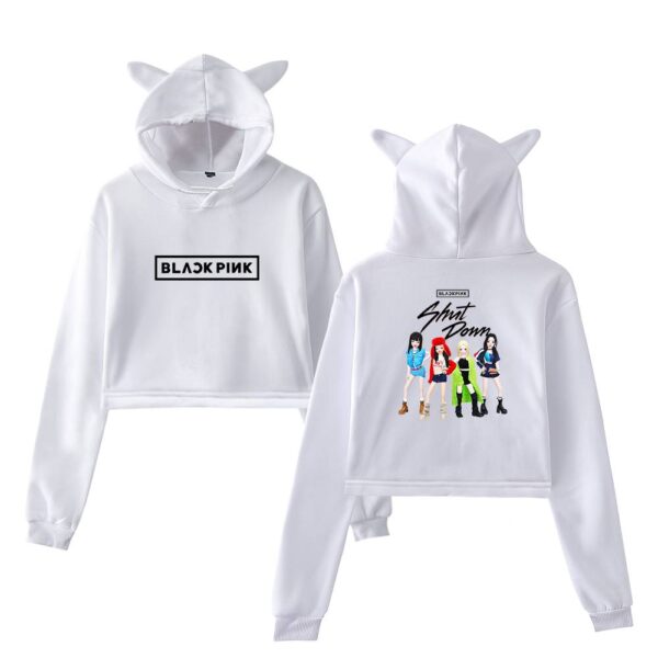 Blackpink Zepeto Cropped Hoodie #1