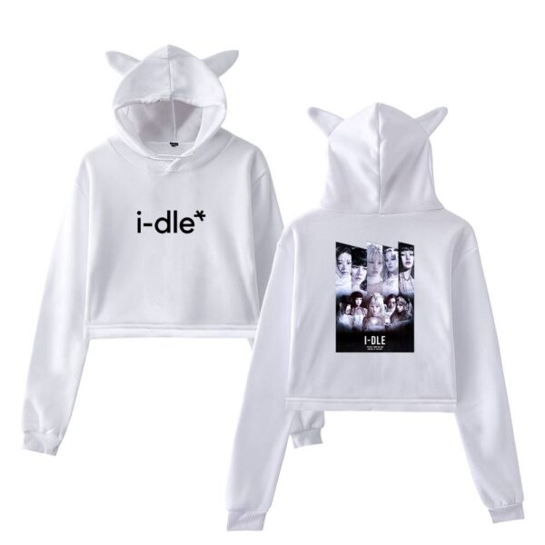 I-dle Cropped Hoodie #2 - Image 3