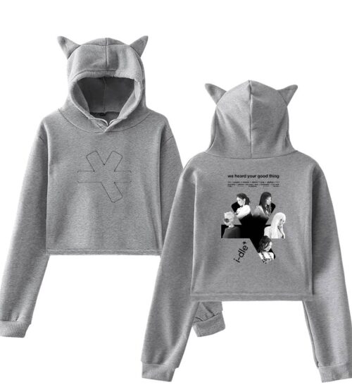 I-dle Cropped Hoodie #3