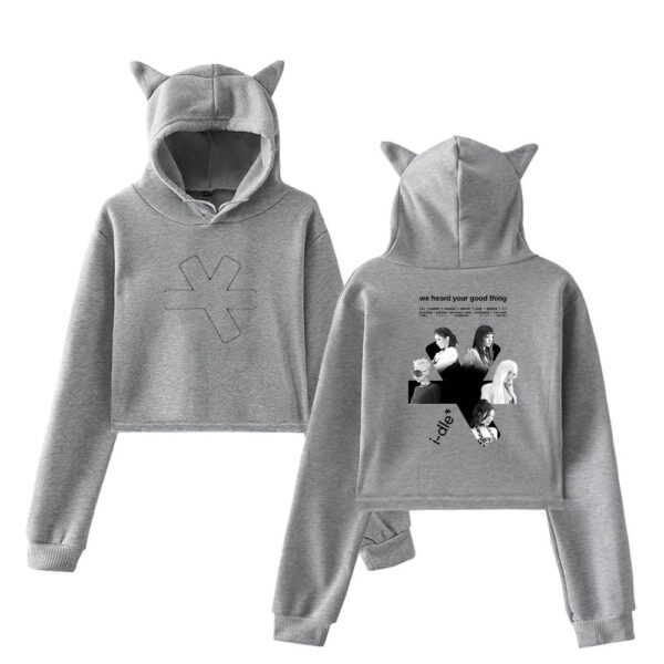 I-dle Cropped Hoodie #3