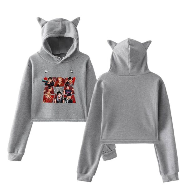Stray Kids 2025 Cropped Hoodie #2 - Image 4