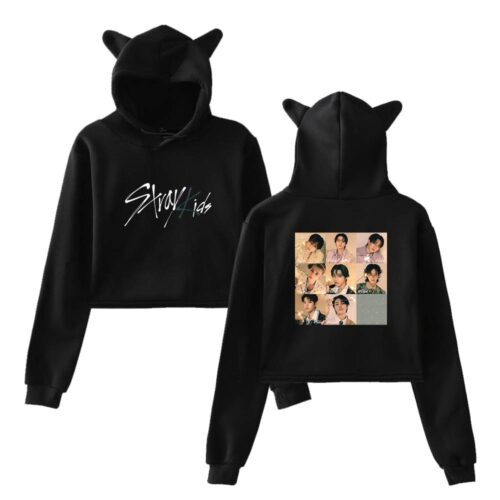 Stray Kids 2025 Cropped Hoodie #1