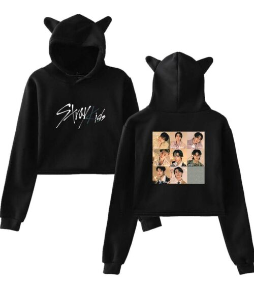 Stray Kids 2025 Cropped Hoodie #1