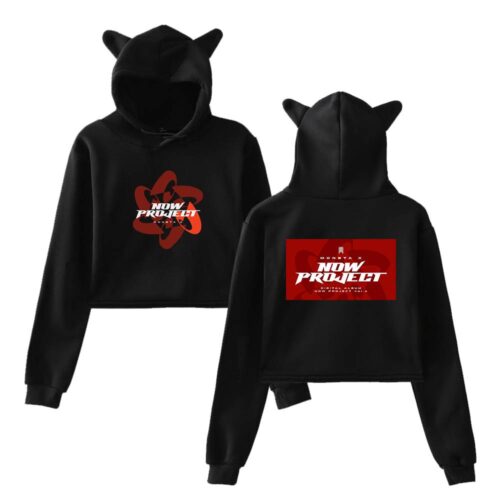 Monsta X Cropped Hoodie #4