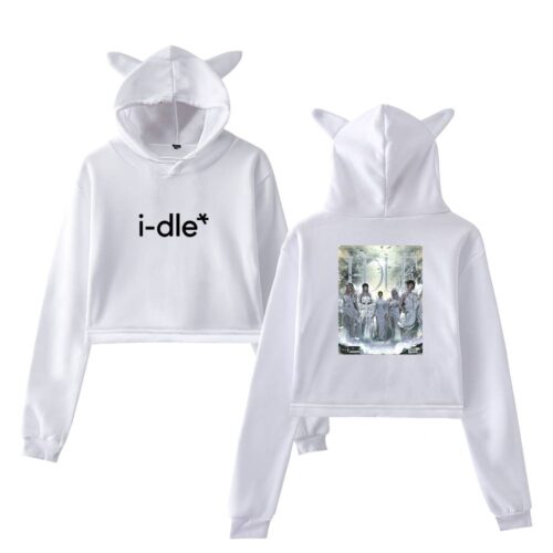 I-dle Cropped Hoodie #4