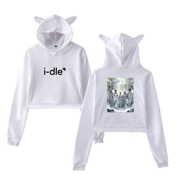 I-dle Cropped Hoodie #4 - Image 2