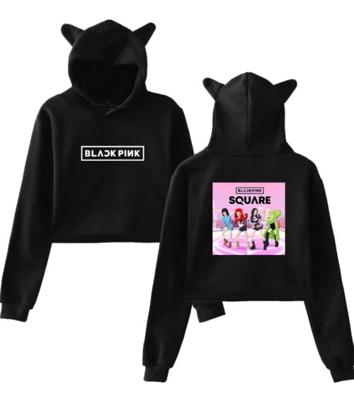 Blackpink Zepeto Cropped Hoodie #2