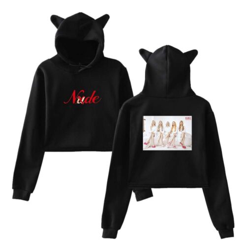 Gidle Cropped Hoodie #4