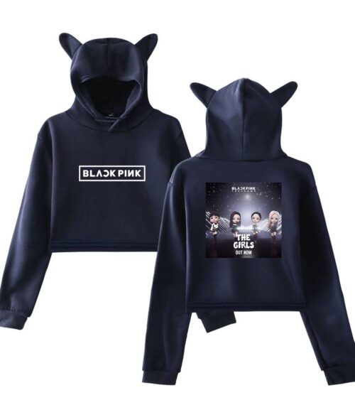 Blackpink Cropped Hoodie #35