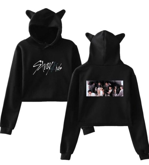 Stray Kids 2025 Cropped Hoodie #4