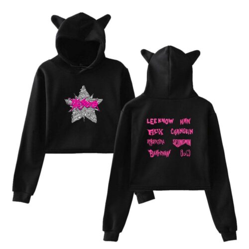 Stray Kids Cropped Hoodie #22