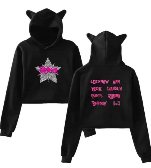 Stray Kids Cropped Hoodie #22