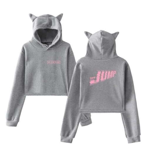 Blackpink Jump Cropped Hoodie #3