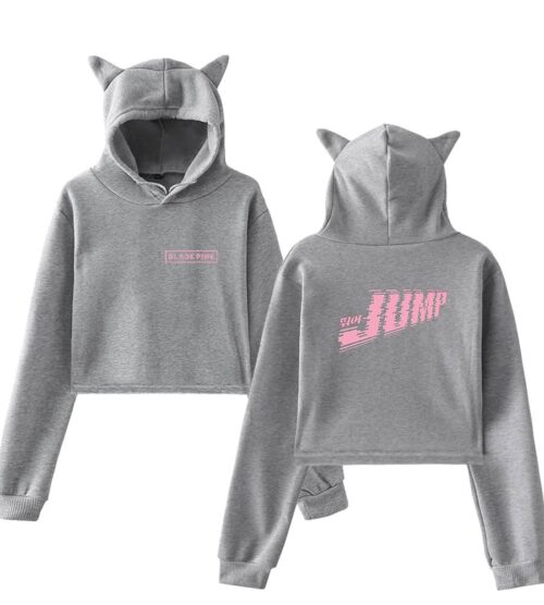 Blackpink Jump Cropped Hoodie #3