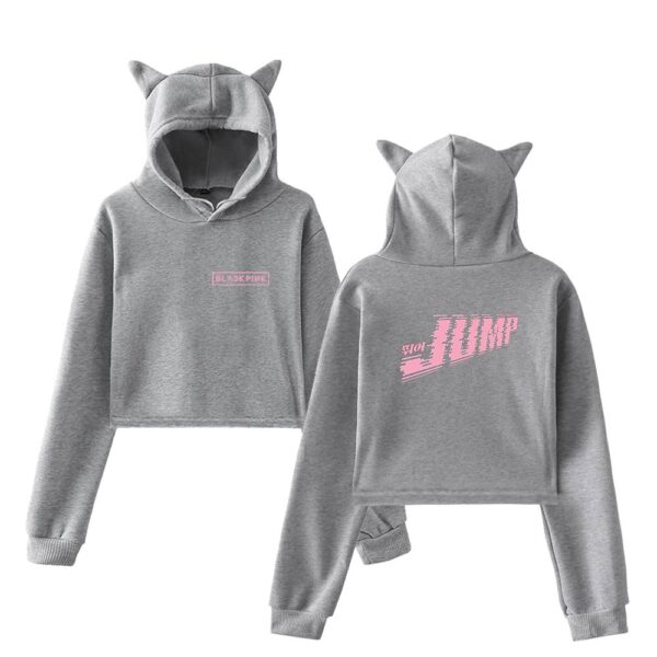Blackpink Jump Cropped Hoodie #3