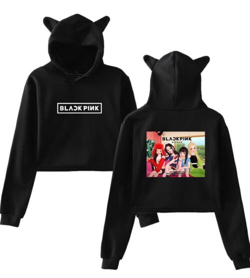 Blackpink Zepeto Cropped Hoodie #5