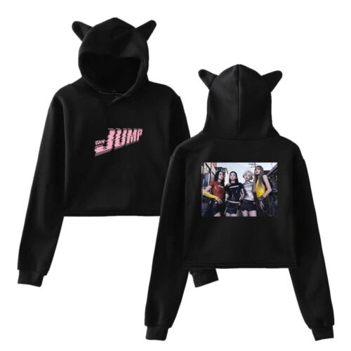 Blackpink Jump Cropped Hoodie #1