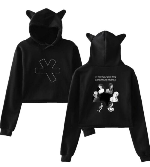 I-dle Cropped Hoodie #3